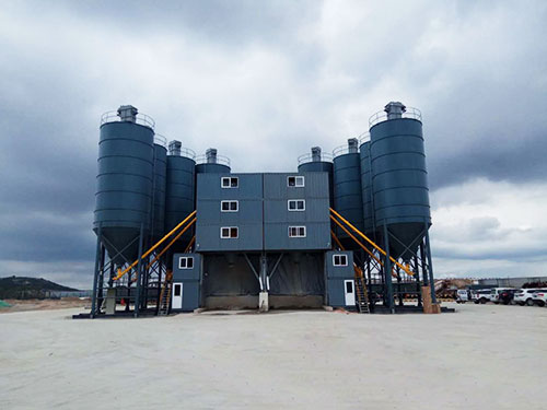 2HZS120集裝箱式攪拌站